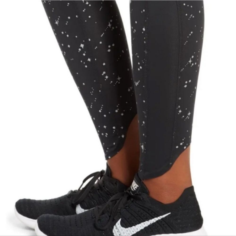 Nike Pro Warm Starry Night Tights leggings NWT XL Black - Picture 2 of 12